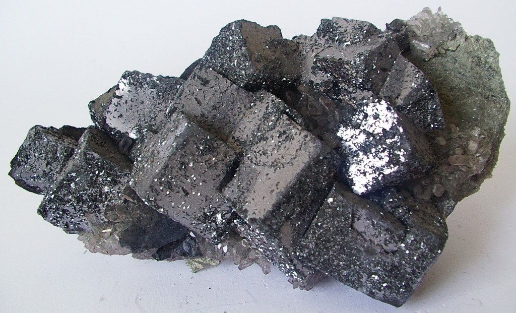 private collection_Hematite on galena