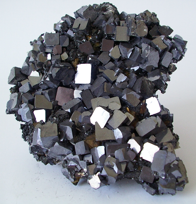 private collection_galena, chalcopyrite